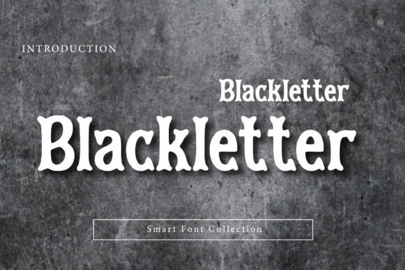 Blackletter Font - Featured Image