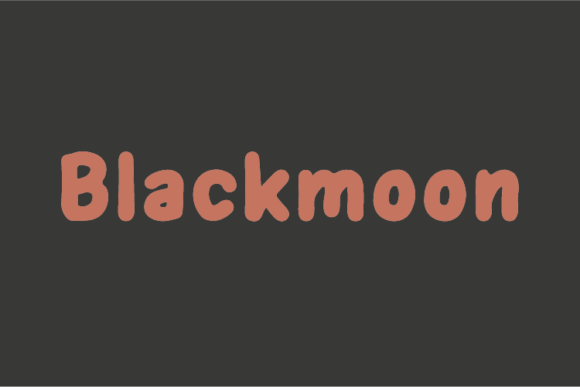 Blackmoon Font - Featured Image