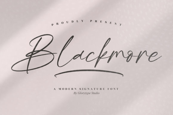 Blackmore Font - Featured Image