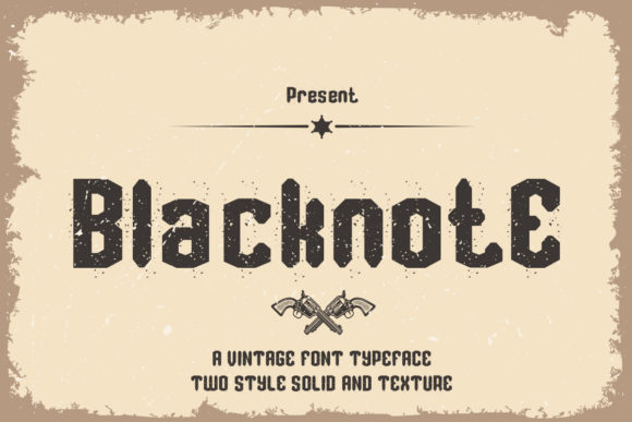 Blacknote Font - Featured Image