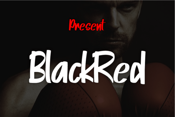Blackred Font - Featured Image