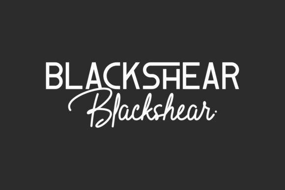 Blackshear Font - Featured Image