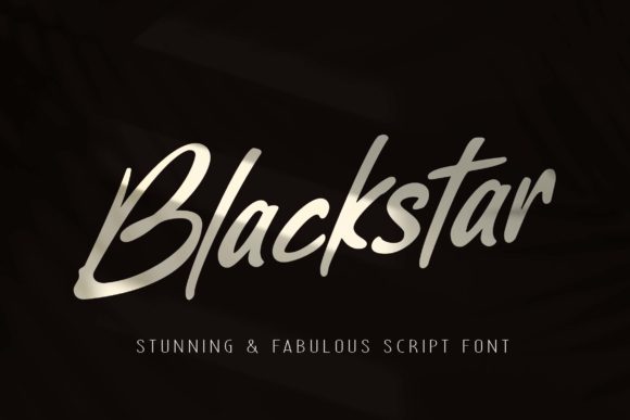 Blackstar Font - Featured Image