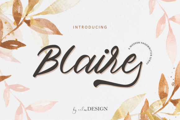 Blaire Font - Featured Image