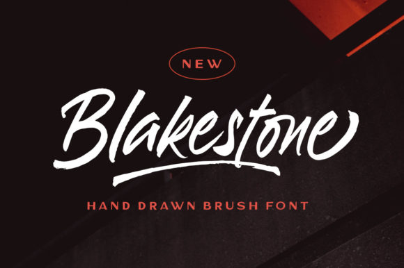 Blakestone Font - Featured Image