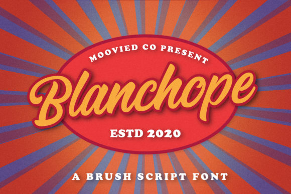 Blanchope Font - Featured Image