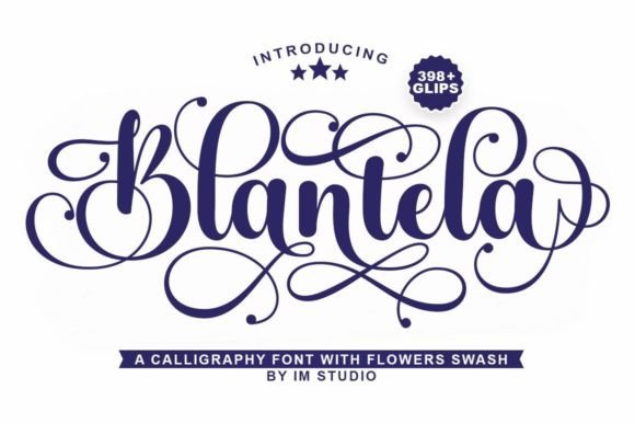 Blantela Font - Featured Image