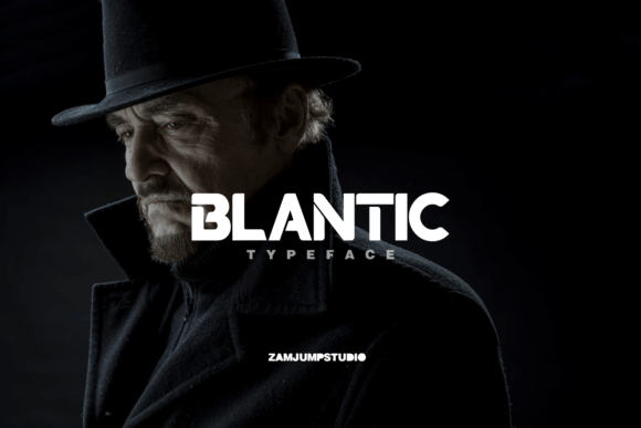 Blantic Font - Featured Image