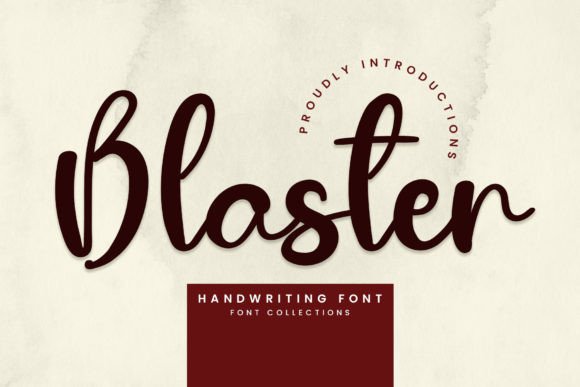 Blaster Font - Featured Image
