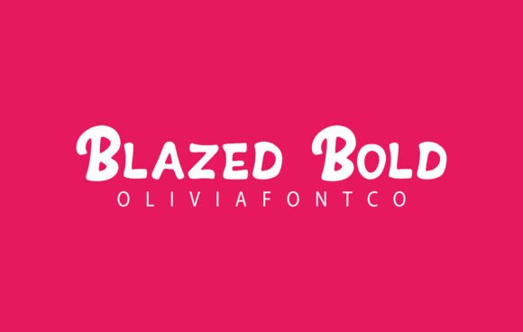 Blazed Bold Font - Featured Image