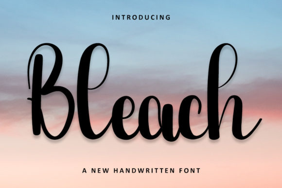 Bleach Font - Featured Image