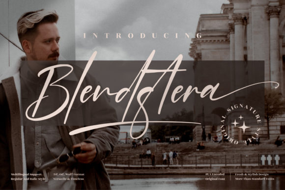 Blendstera Font - Featured Image