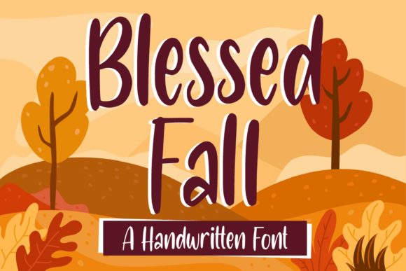 Blessed Fall Font - Featured Image