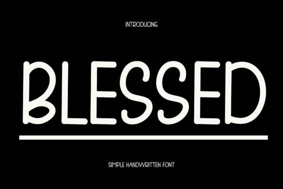 Blessed Font - Featured Image
