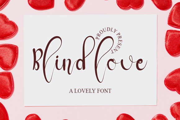 Blind Love Font - Featured Image