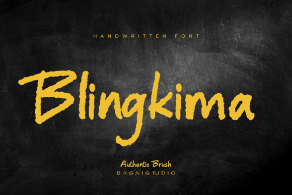 Blingkima Font - Featured Image