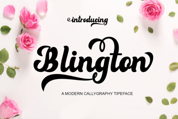 Blington Font - Featured Image