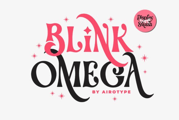 Blink Omega Font - Featured Image