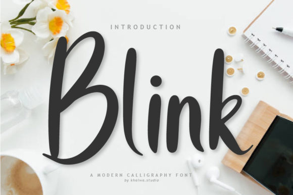 Blink Script Font - Featured Image