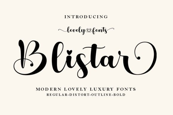 Blistar Font - Featured Image