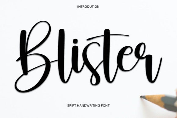 Blister Font - Featured Image