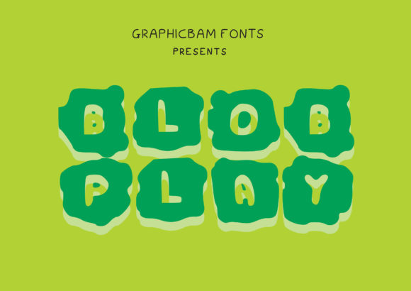 Blob Play Font - Featured Image