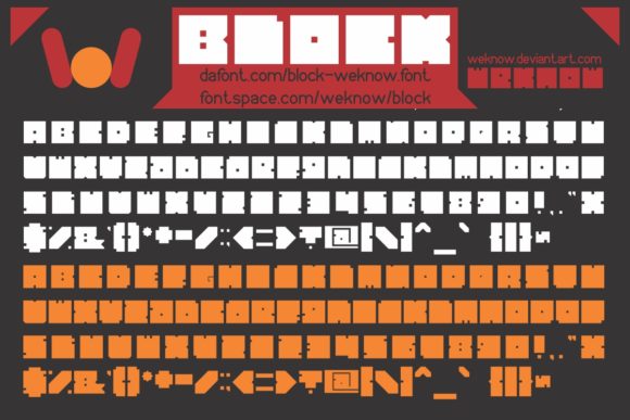 Block Font - Featured Image