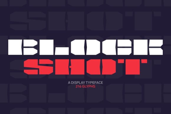 Block Shot Font - Featured Image
