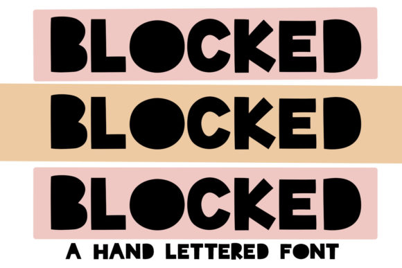 Blocked Font - Featured Image