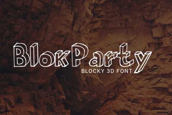 BlokParty Font - Featured Image