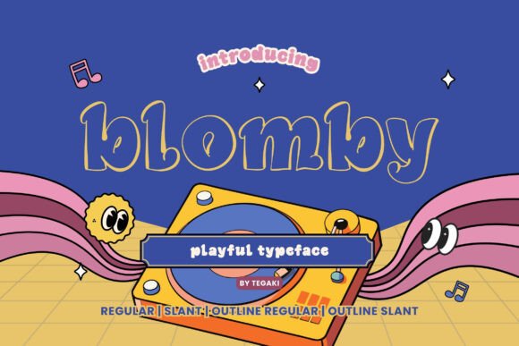 Blomby Font - Featured Image