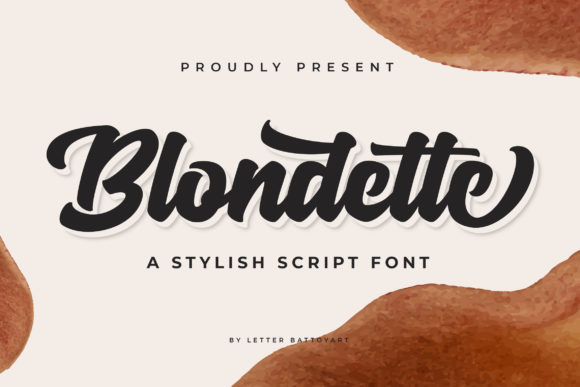 Blondette Font - Featured Image
