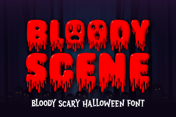 Bloody Scene Font - Featured Image