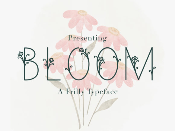 Bloom Font - Featured Image