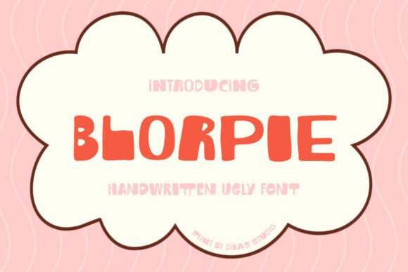 Blorpie Font - Featured Image