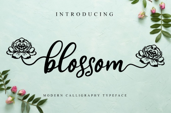 Blossom Font - Featured Image