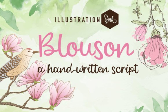 Blouson Font - Featured Image