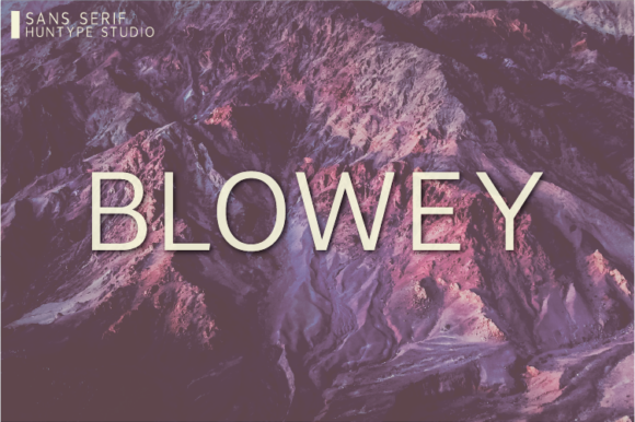 Blowey Font - Featured Image