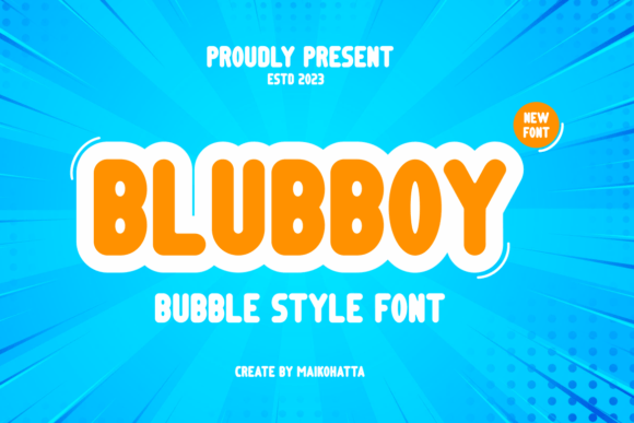 Blubboy Font - Featured Image
