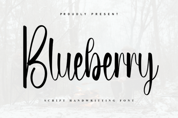 Blueberry Font - Featured Image
