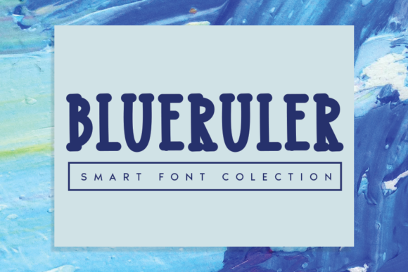 Blueruler Font - Featured Image