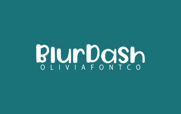 Blurdash Font - Featured Image