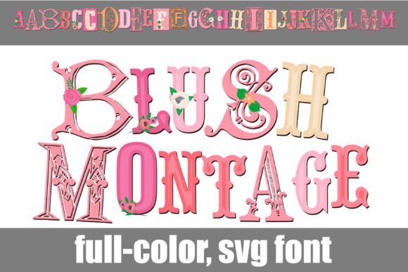 Blush Montage Font - Featured Image