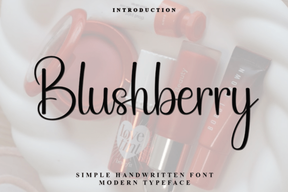 Blushberry Font - Featured Image