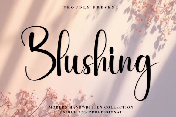 Blushing Font - Featured Image