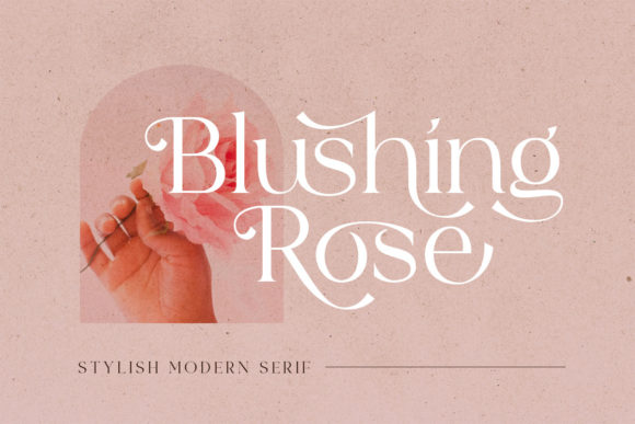 Blushing Rose Font - Featured Image