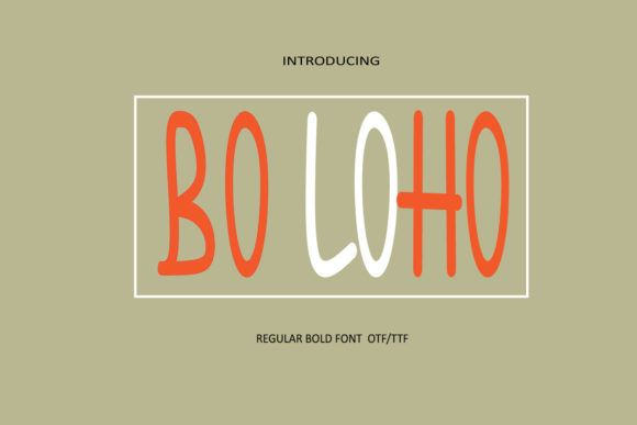 Bo Loho Font - Featured Image