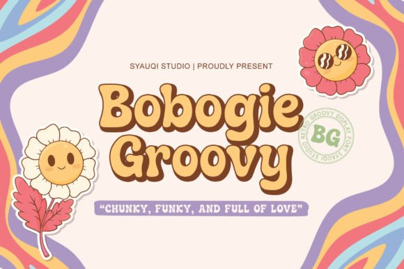 Bobogie Groovy Font - Featured Image