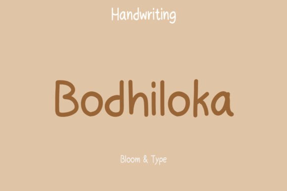 Bodhiloka Font - Featured Image