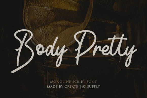 Body Pretty Script Font - Featured Image